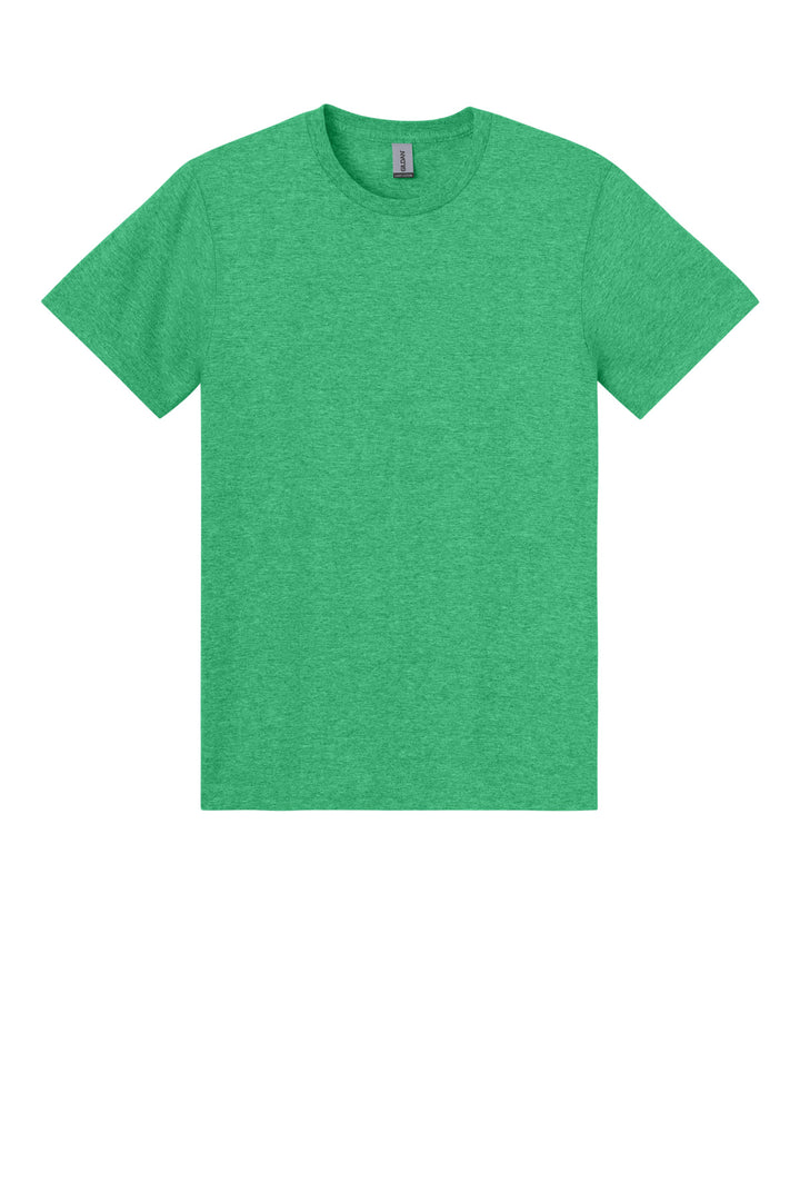 Front View of HtIrishGrn Gildan Light Cotton Tee 3000