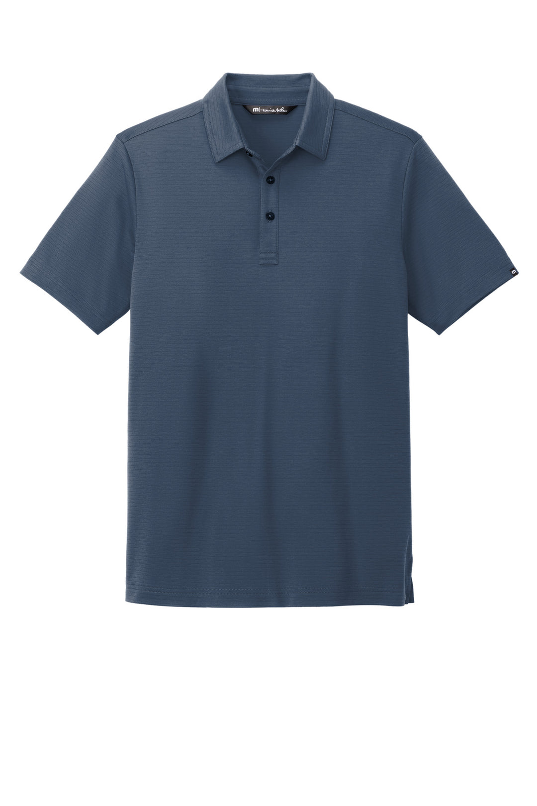 Front View of InsBlue TravisMathew Bayfront Solid Polo TM1MY399