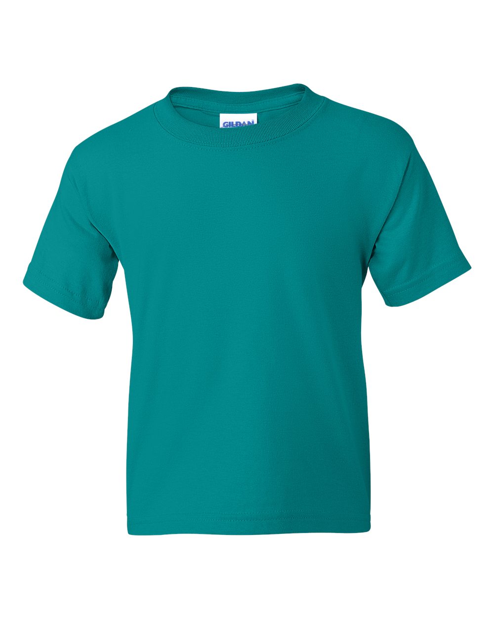 Front View of Jade Dome DryBlend® Youth T-Shirt - 8000B