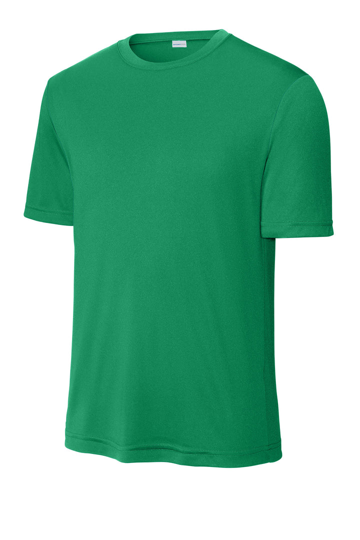 Front View of Kelly Green Sport-Tek PosiCharge Competitor Tee. ST350