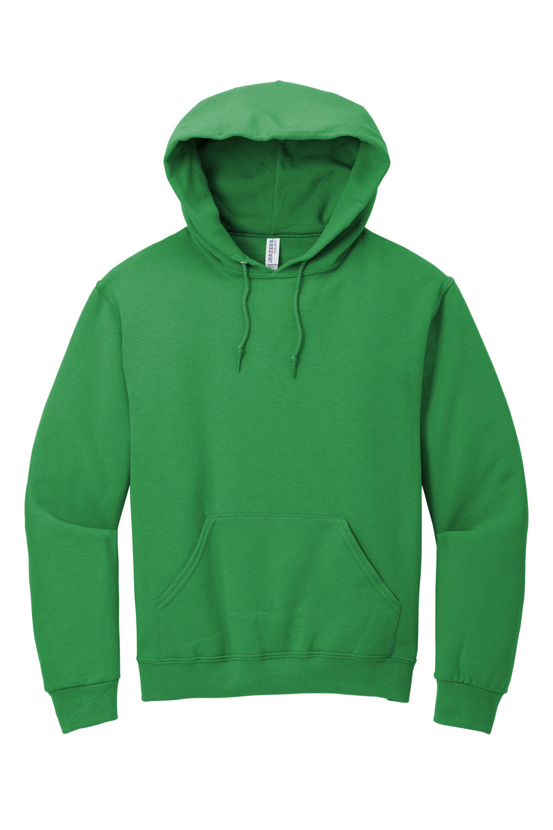 Front View of Kelly Jerzees NuBlend Pullover Hooded Sweatshirt. 996M
