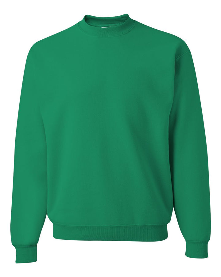 Front View of Kelly NuBlend® Crewneck Sweatshirt - 562MR