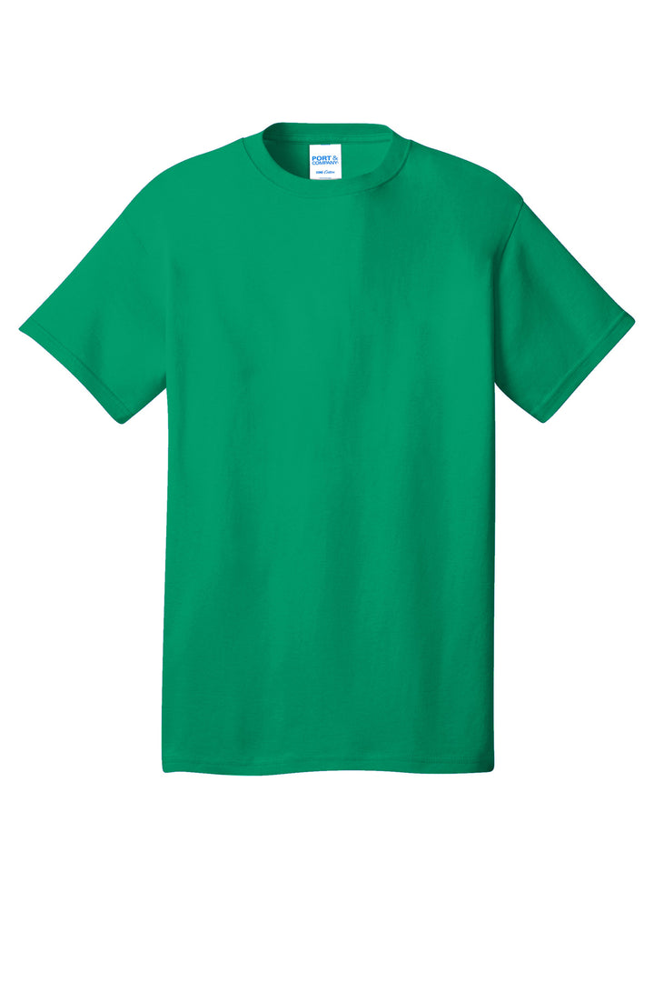 Front View of Kelly Port & Company - Core Cotton Tee. PC54