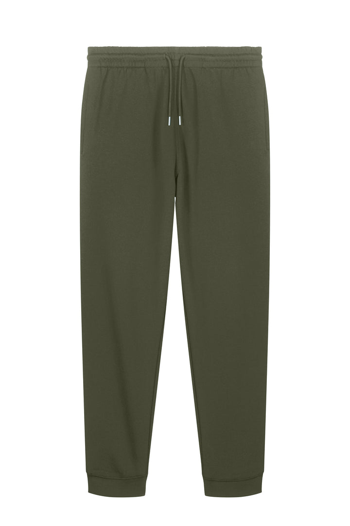 Front View of KhakiGreen Stanley/Stella Unisex Flyer Jogger SXU006