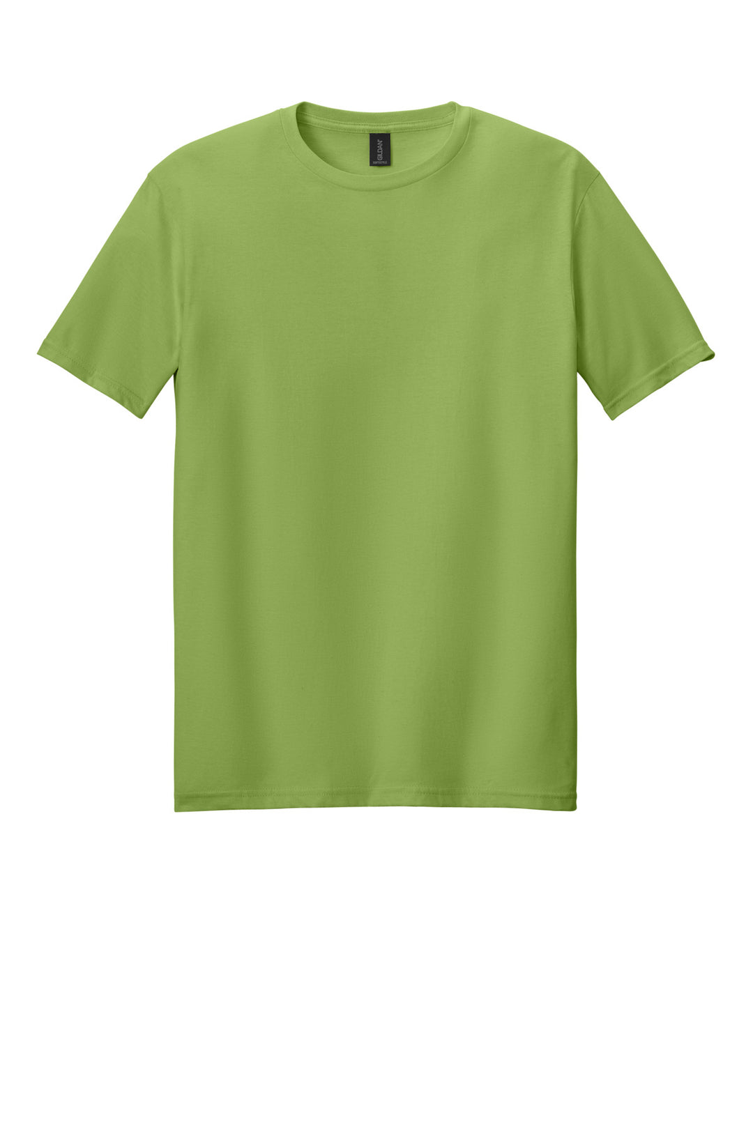 Front View of Kiwi Gildan Softstyle T-Shirt. 64000