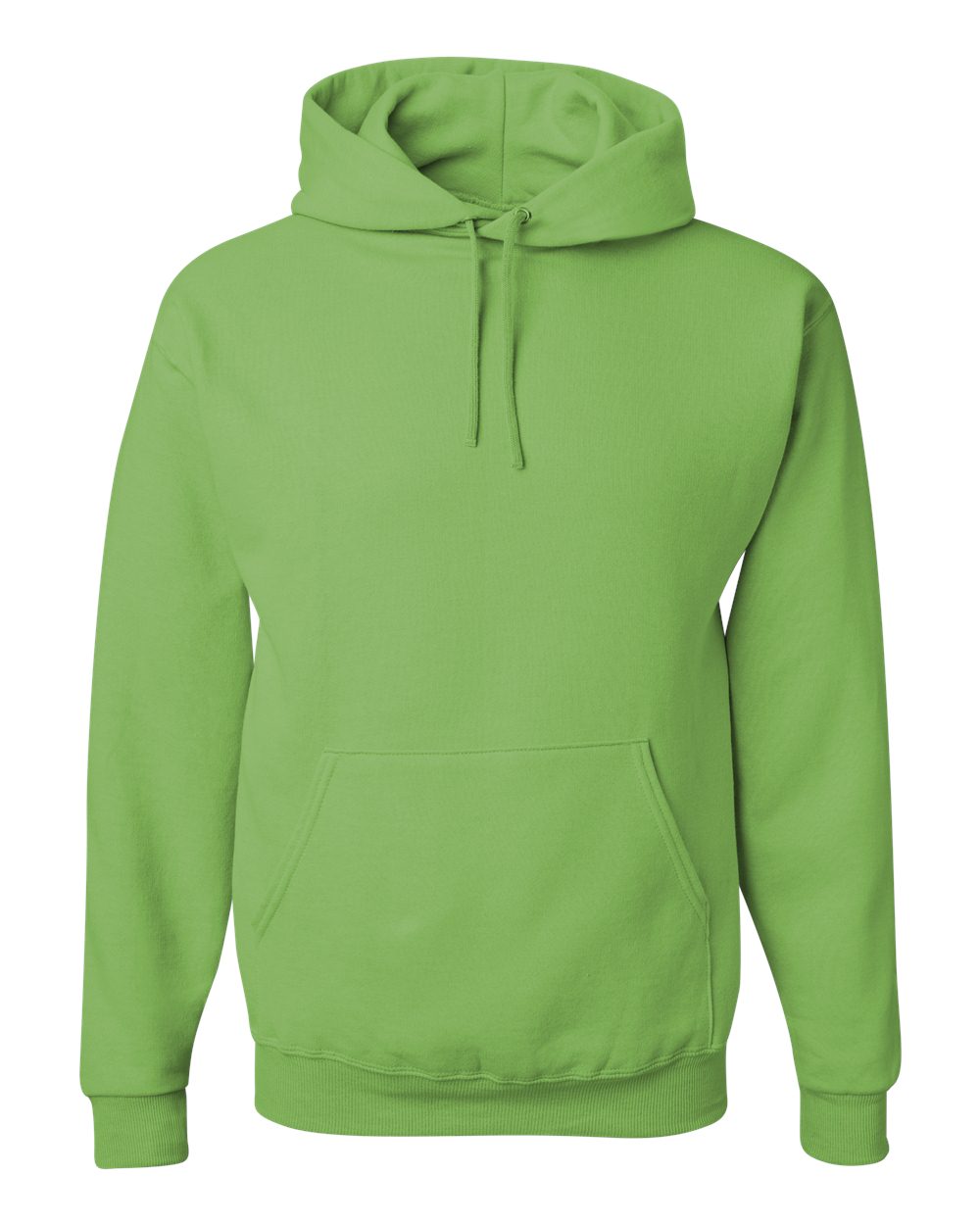 Front View of Kiwi NuBlend® Hooded Sweatshirt - 996MR