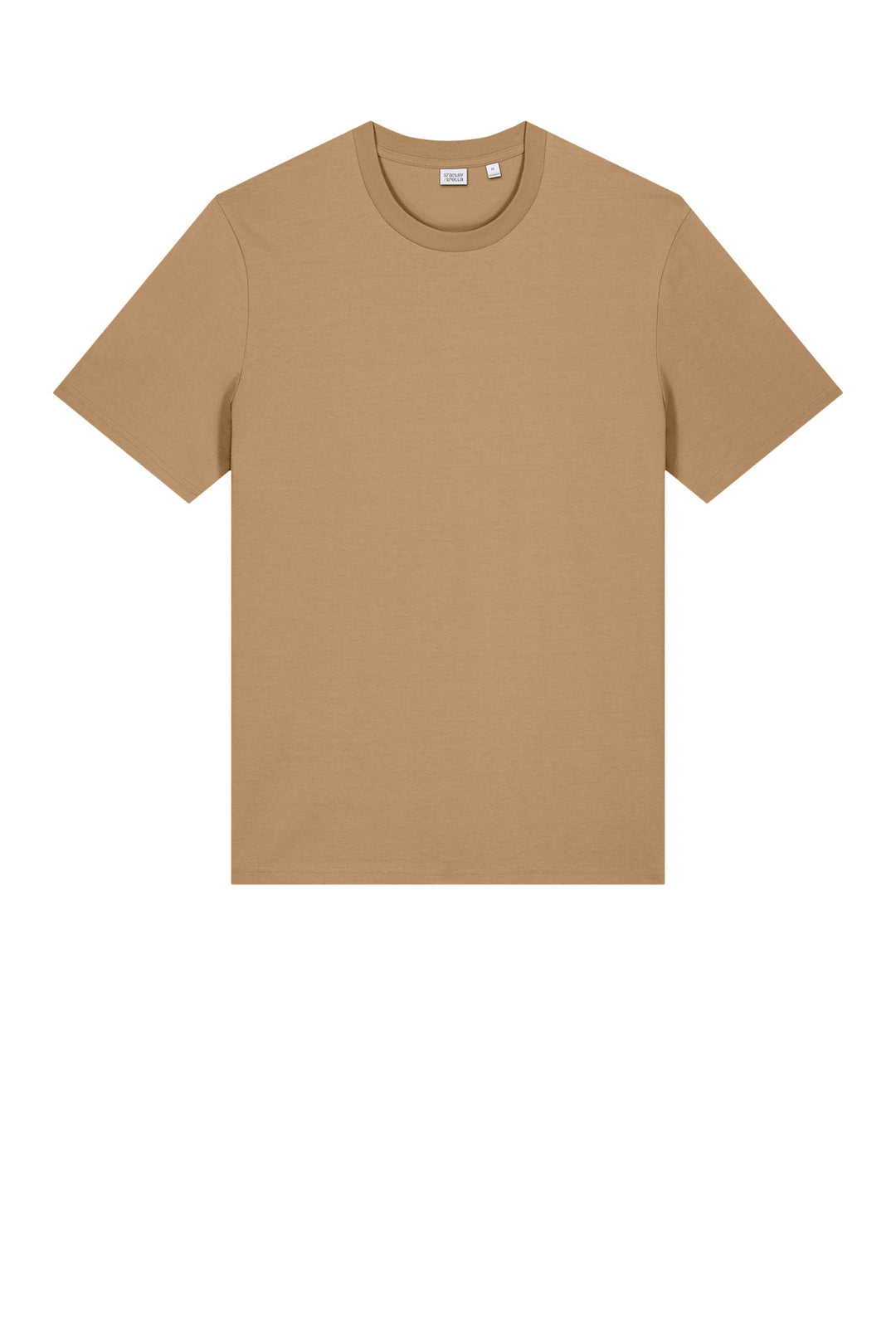 Front View of Latte Stanley/Stella Unisex Creator 2.0 Tee SXU001