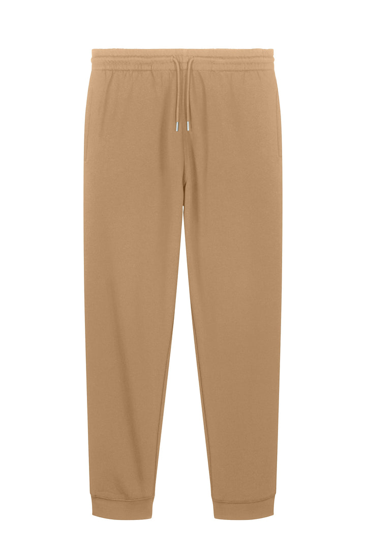 Front View of Latte Stanley/Stella Unisex Flyer Jogger SXU006