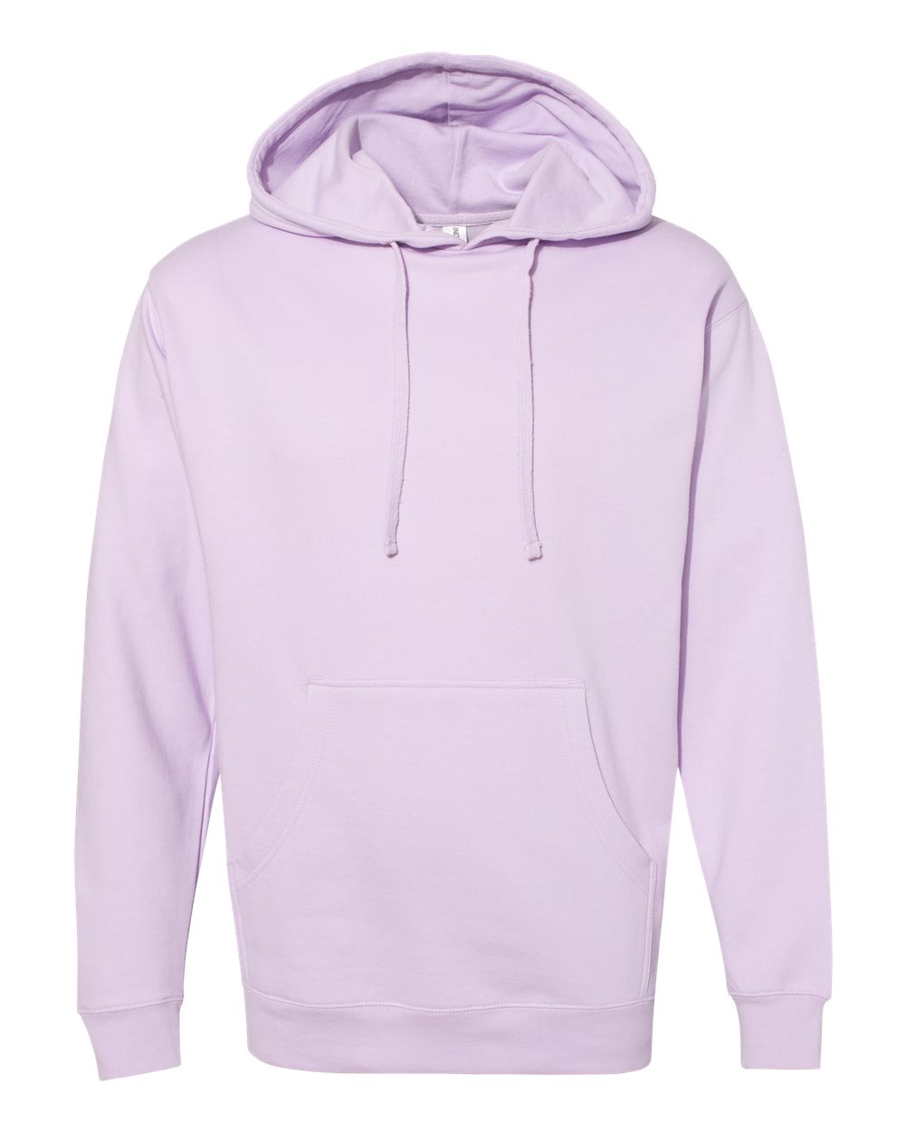 Front View of Lavender Midweight Hooded Sweatshirt - SS4500