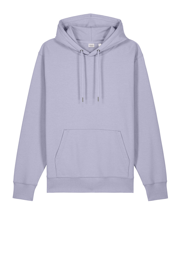 Front View of Lavender Stanley/Stella Unisex Cruiser 2.0 Hooded Sweatshirt SXU003