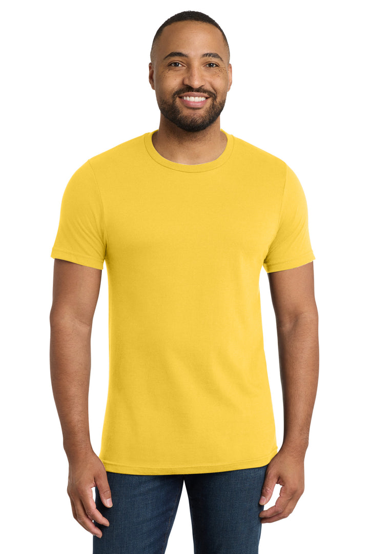 Front View of Lemon Yellow Port & Company Bouncer Tee PC600