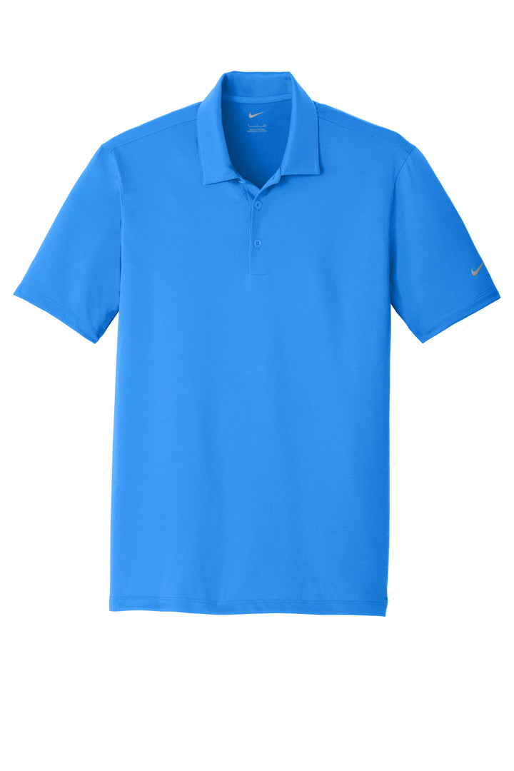 Front View of Light Photo Bl Nike Dri-FIT Legacy Polo. 883681