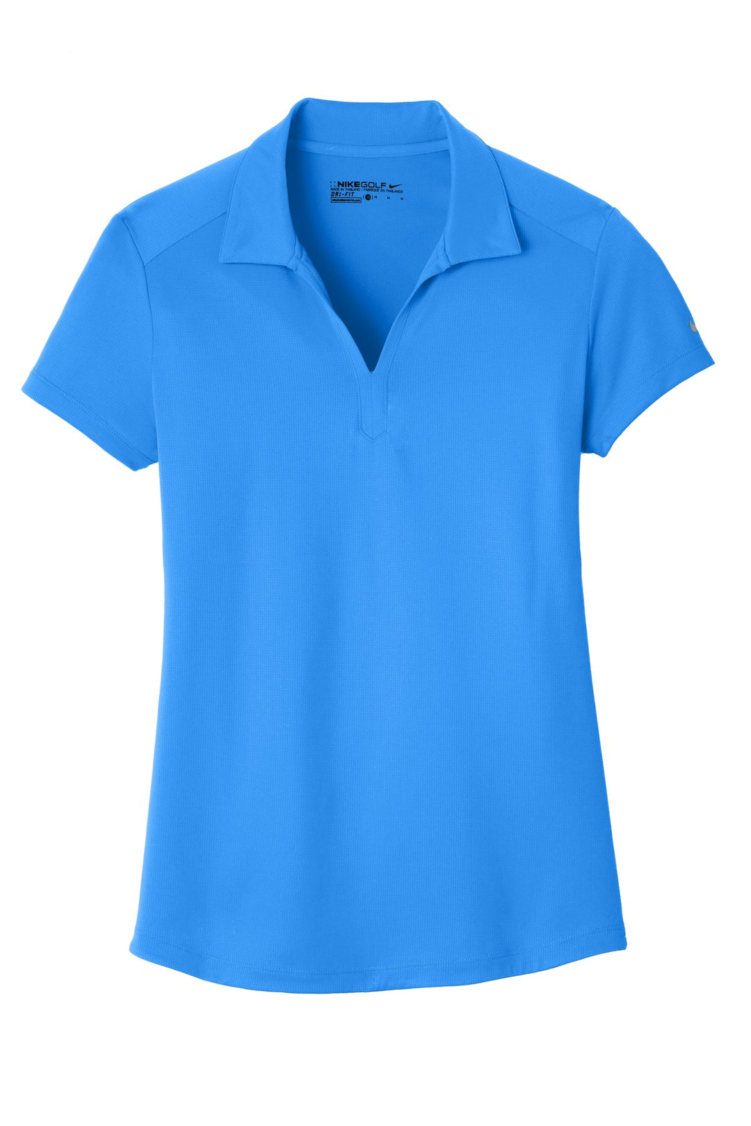 Front View of Light Photo Bl Nike Women's Dri-FIT Legacy Polo. 838957
