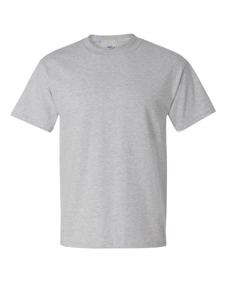 Front View of Light Steel Beefy-T® T-Shirt - 5180
