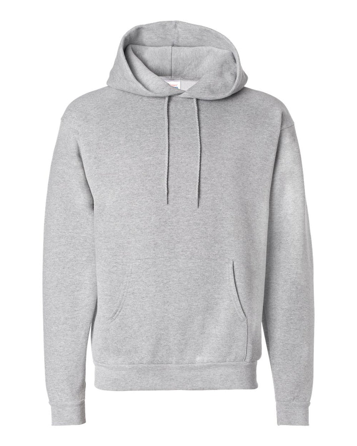 Front View of Light Steel Ecosmart® Hooded Sweatshirt - P170