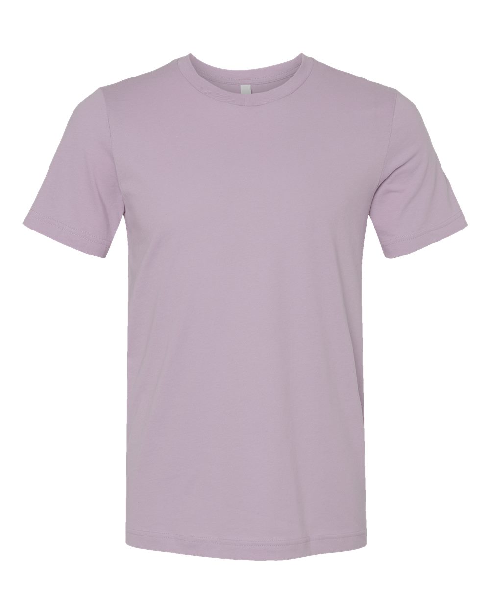 Front View of Light Violet Jersey Tee - 3001