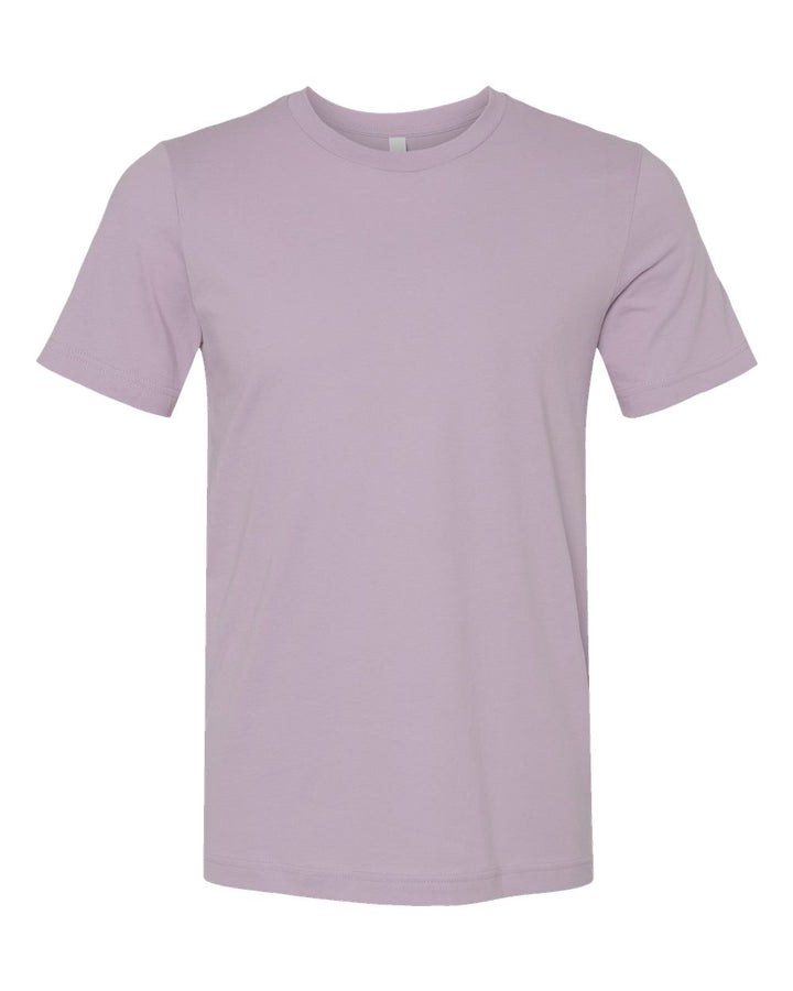 Front View of Light Violet Jersey Tee - 3001