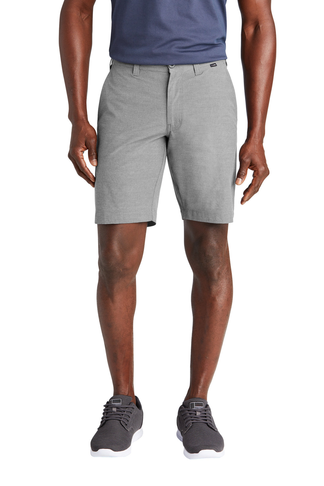 Front View of LightGrey TravisMathew El Dorado Short TM1MW454