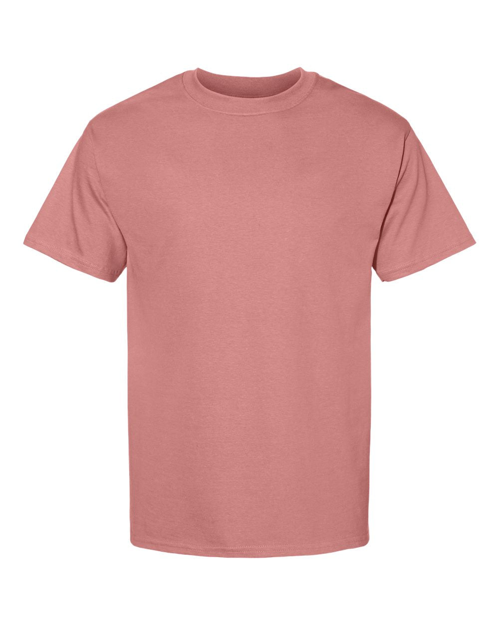 Front View of Mauve Beefy-T® T-Shirt - 5180