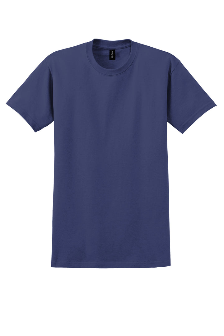Front View of Metro Blue Gildan - Ultra Cotton 100% US Cotton T-Shirt. 2000
