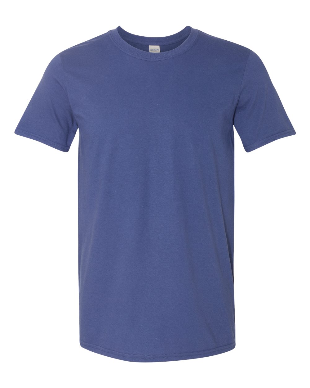 Front View of Metro Blue Softstyle® T-Shirt - 64000