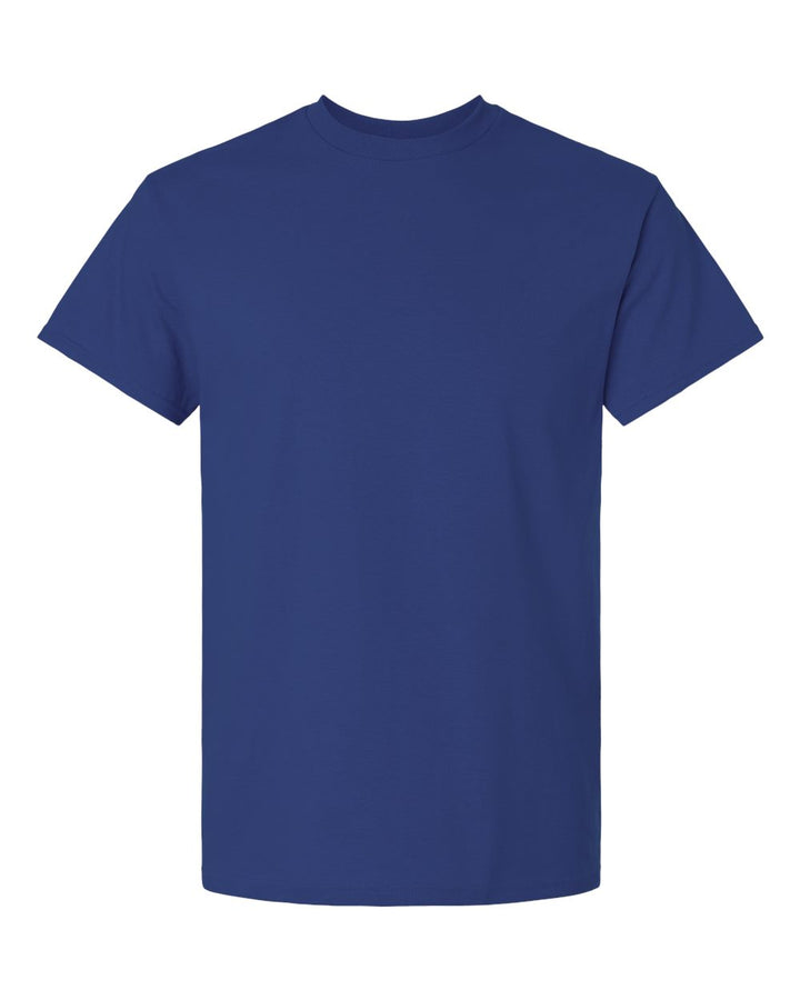 Front View of Metro Blue Ultra Cotton® T-Shirt - 2000