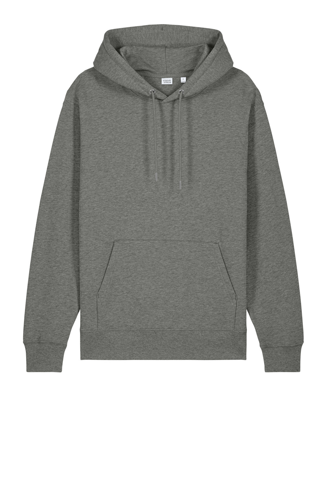 Front View of MidHthrGry Stanley/Stella Unisex Cruiser 2.0 Hooded Sweatshirt SXU003