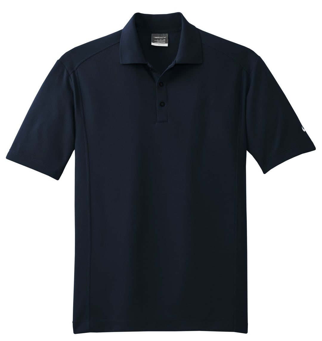 Front View of Midnight Navy Nike Dri-FIT Classic Polo. 267020