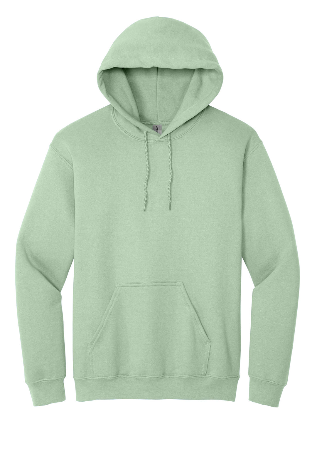 Front View of MintGreen Gildan - Heavy Blend Hooded Sweatshirt. 18500