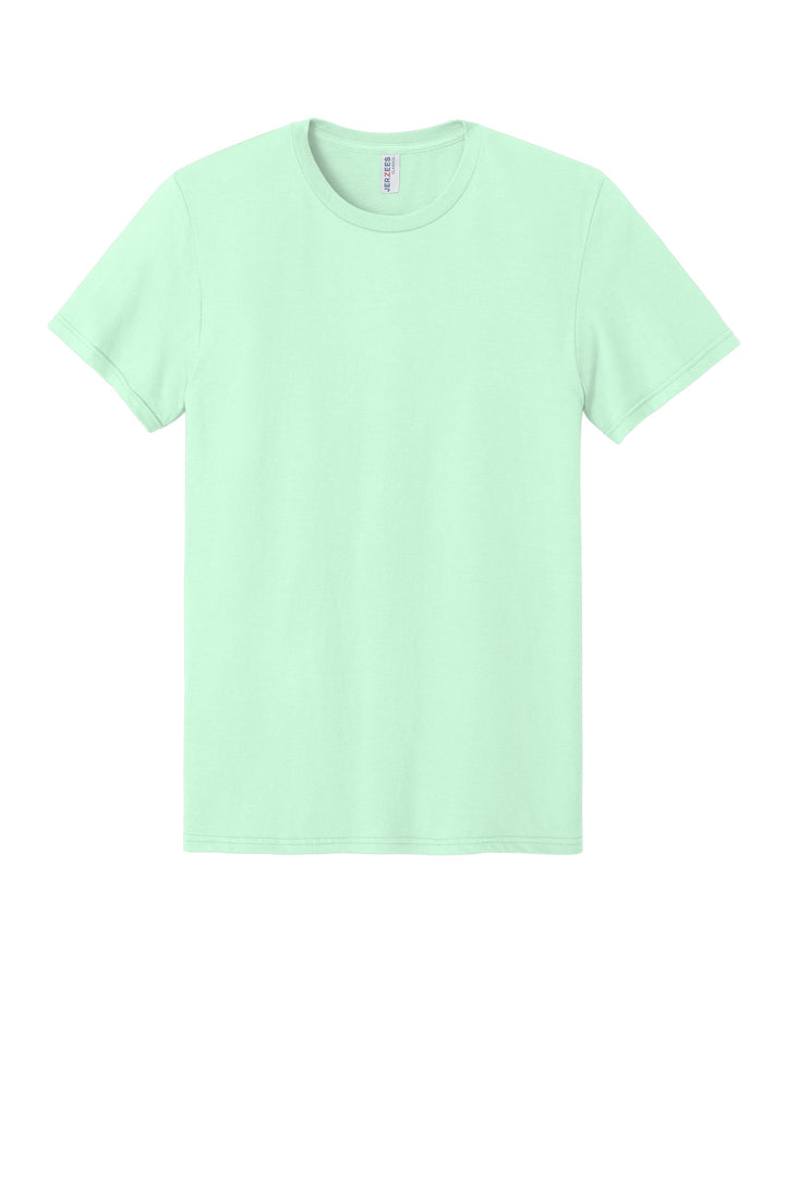 Front View of MintToBe Jerzees Classics Unisex Cotton T-Shirt 363M