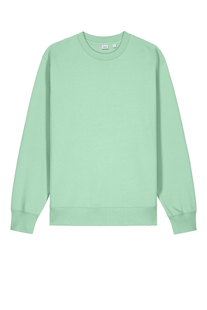 Front View of MistyJade Stanley/Stella Unisex Changer 2.0 Crewneck Sweatshirt SXU004