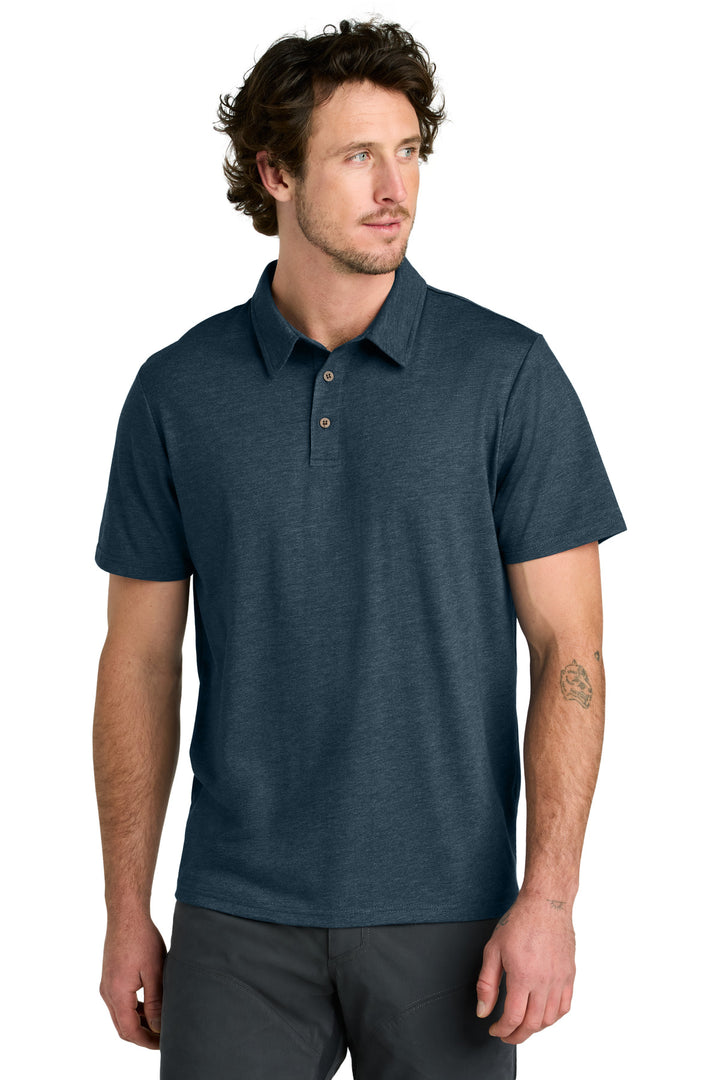 Front View of MnlitOcnHt LIMITED EDITION tentree TreeBlend Polo TTCM5660