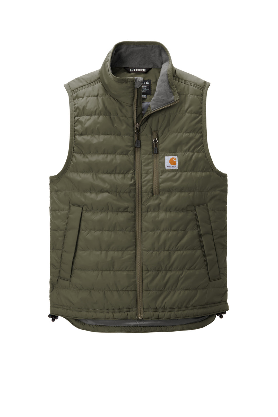 Front View of Moss Carhartt Gilliam Vest CT102286