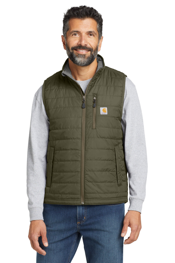 Front View of Moss Carhartt Gilliam Vest CT102286