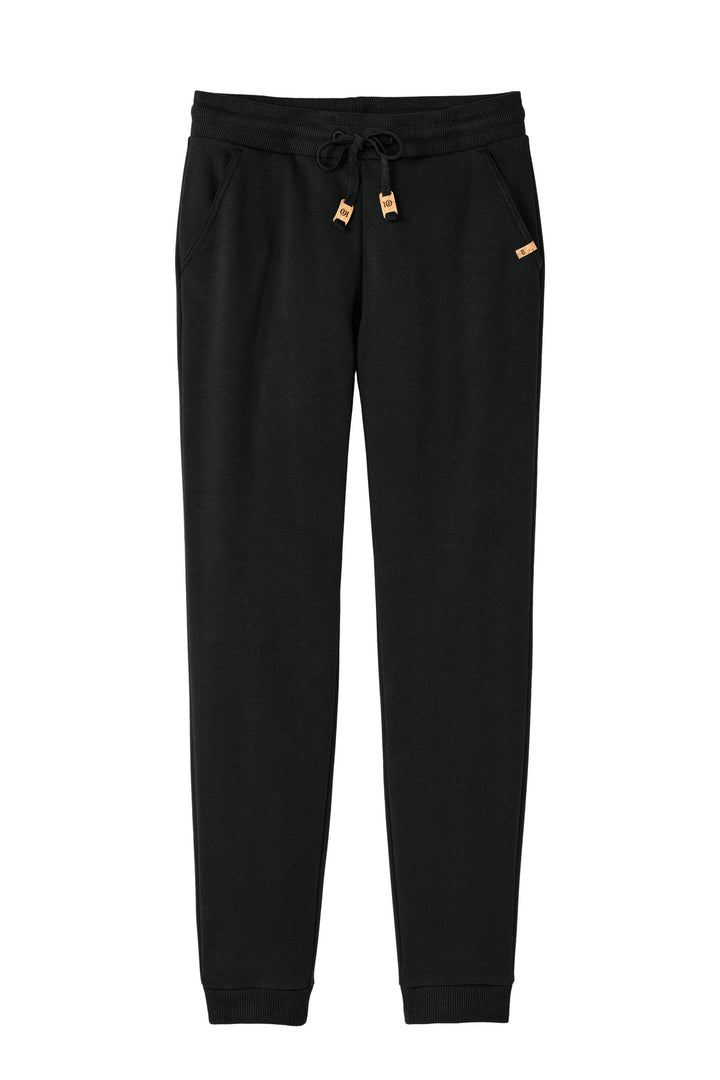 Front View of MtoriteBlk tentree Women's Bamone Sweatpant TTCW5647