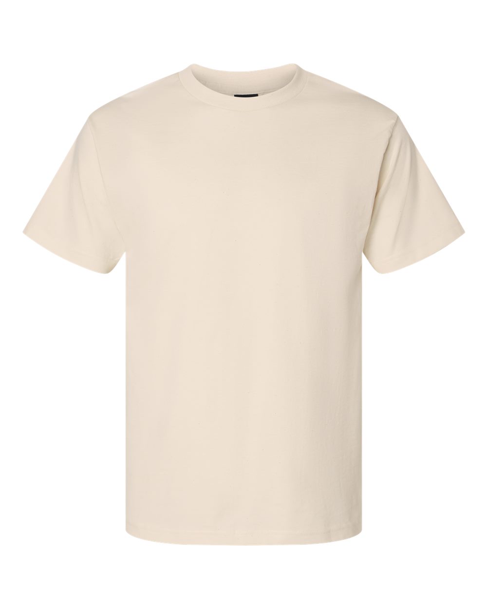 Front View of Natural Beefy-T® T-Shirt - 5180