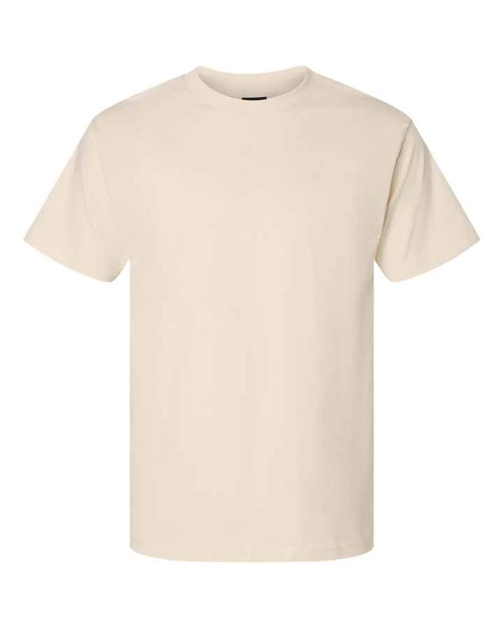 Front View of Natural Beefy-T® T-Shirt - 5180