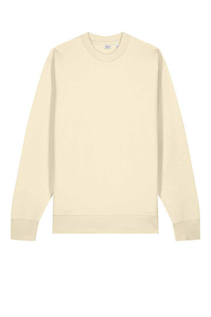 Front View of NaturalRaw Stanley/Stella Unisex Changer 2.0 Crewneck Sweatshirt SXU004