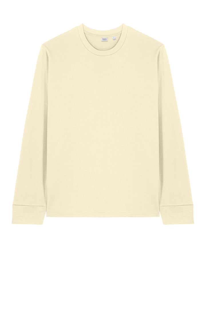 Front View of NaturalRaw Stanley/Stella Unisex Creator 2.0 Long Sleeve Tee SXU022