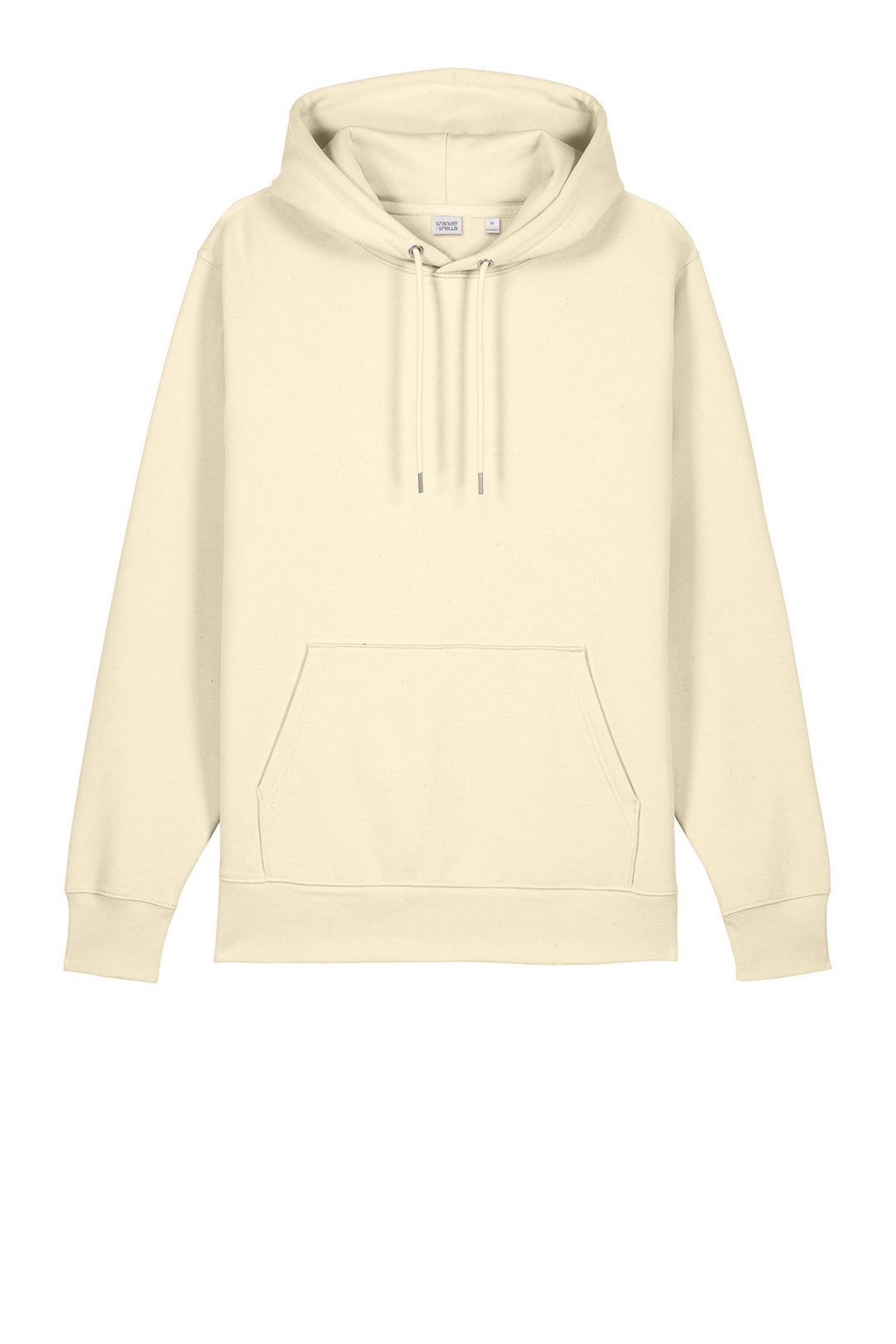 Front View of NaturalRaw Stanley/Stella Unisex Cruiser 2.0 Hooded Sweatshirt SXU003