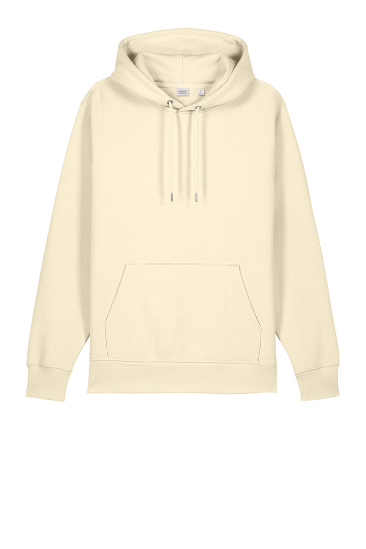 Front View of NaturalRaw Stanley/Stella Unisex Cruiser 2.0 Hooded Sweatshirt SXU003