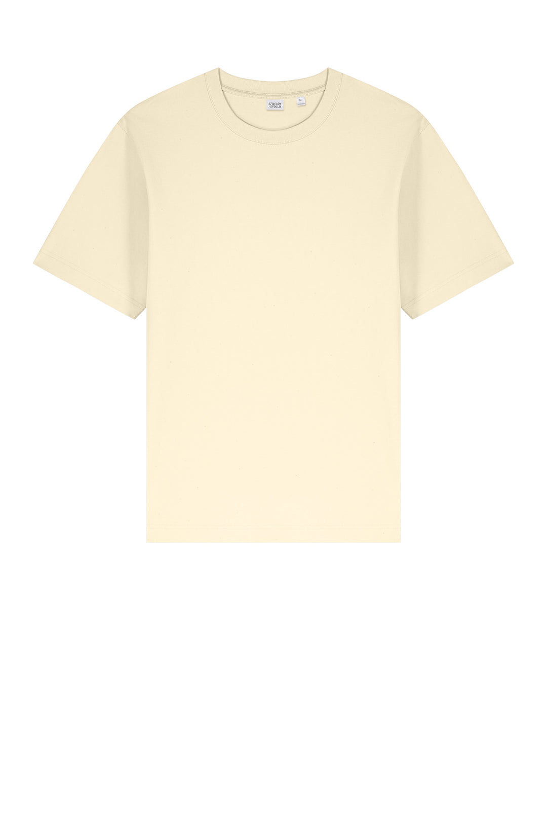 Front View of NaturalRaw Stanley/Stella Unisex Freestyler Heavyweight Tee SXU018
