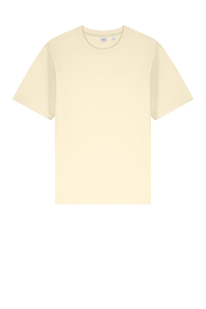 Front View of NaturalRaw Stanley/Stella Unisex Freestyler Heavyweight Tee SXU018