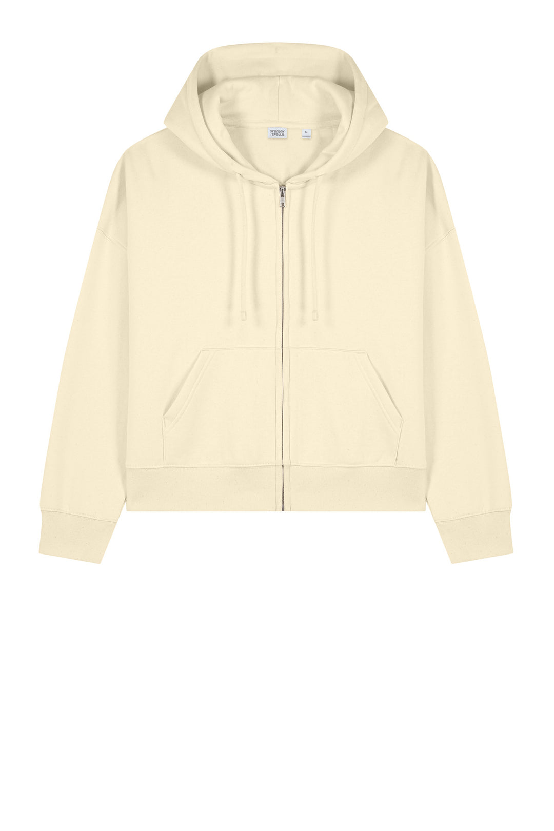Front View of NaturalRaw Stanley/Stella Women's Stella Ida Full-Zip Hooded Sweatshirt SXW037