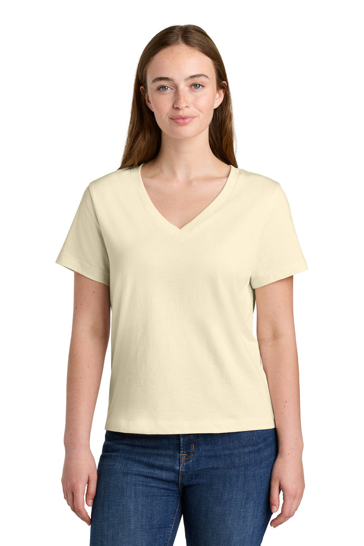 Front View of NaturalRaw Stanley/Stella Women's Stella Isla V-Neck Tee SXW032