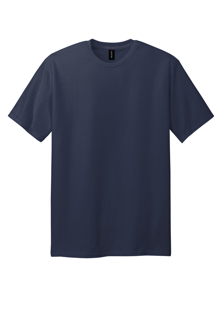 Front View of Navy Gildan Tall 100% US Cotton T-Shirt 2000T