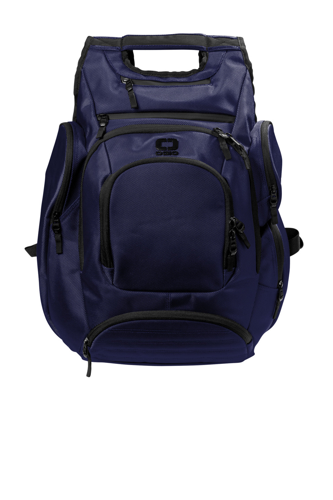 Front View of Navy OGIO Metro Ballistic Pack 711107
