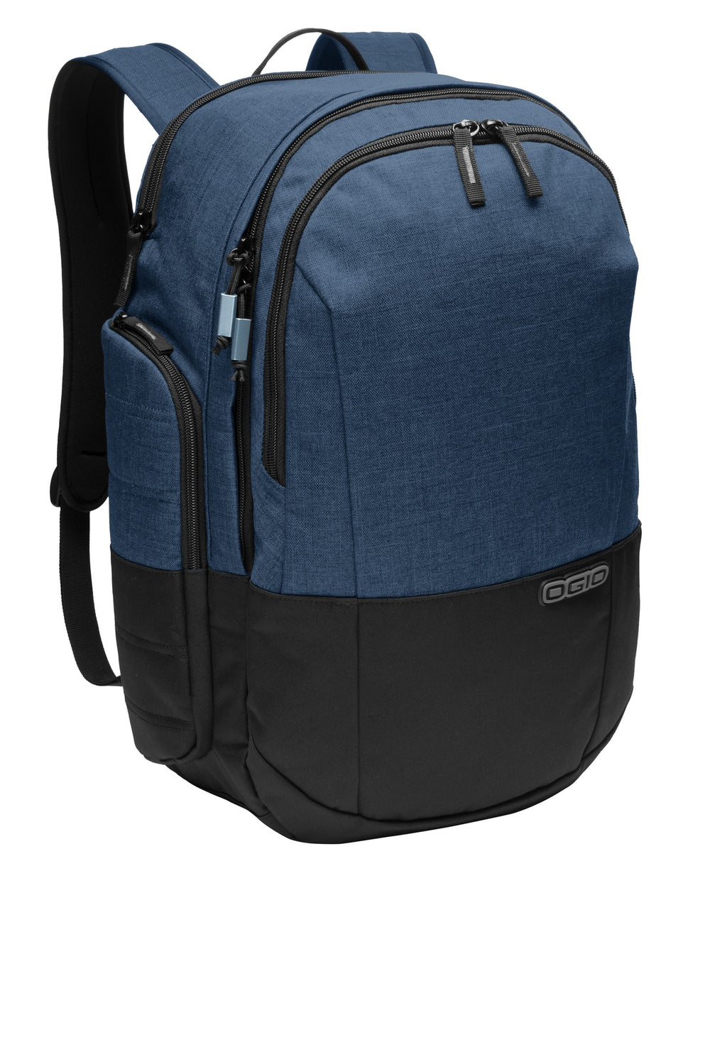 Front View of Navy OGIO Rockwell Pack. 411072