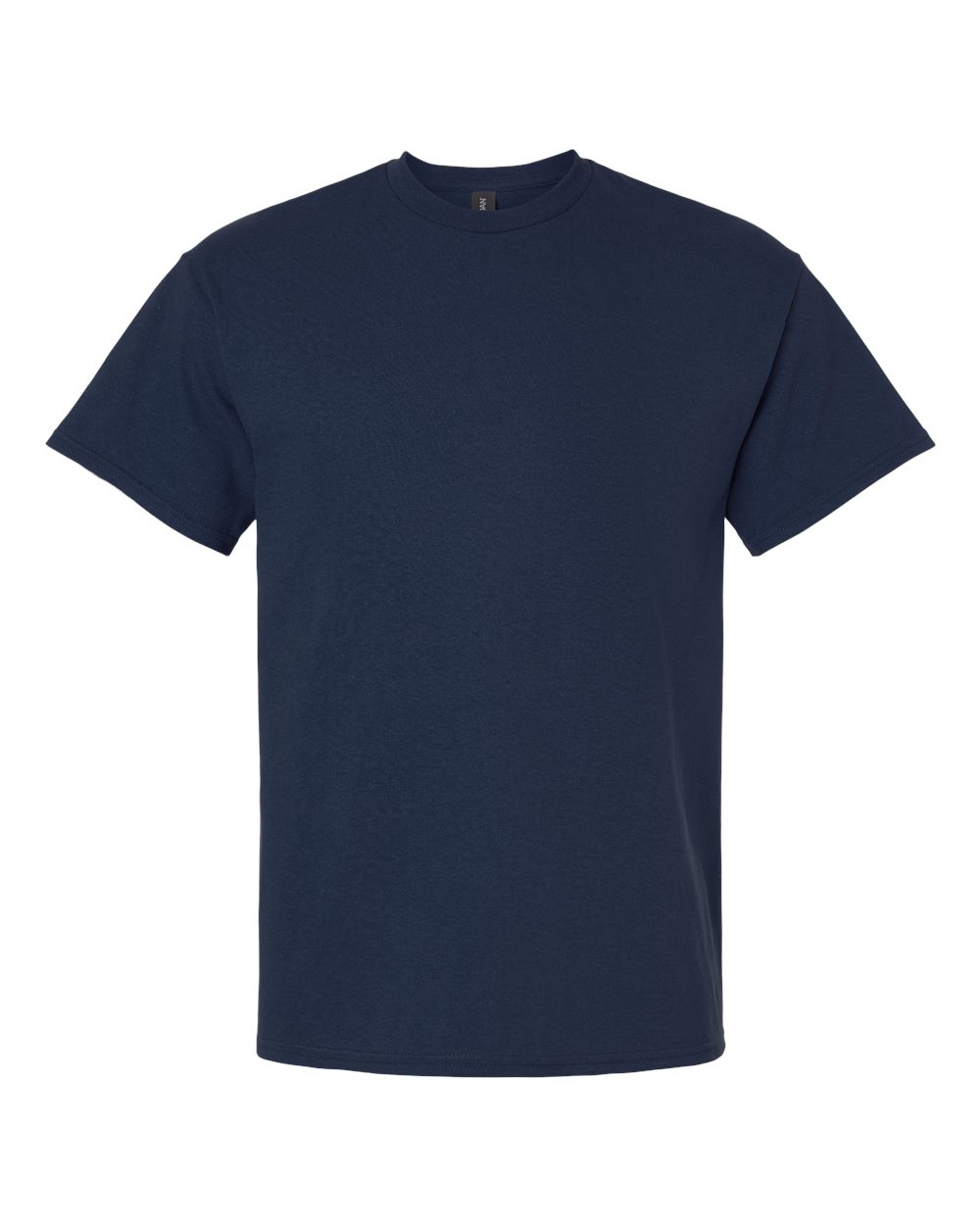 Front View of Navy Ultra Cotton® T-Shirt - 2000