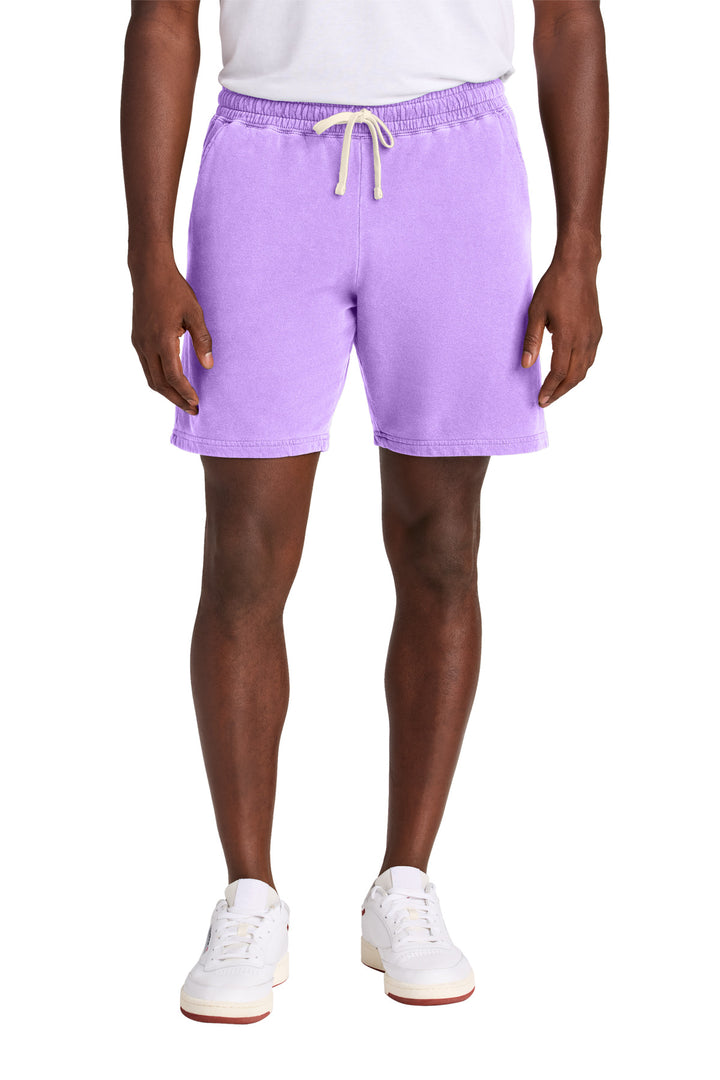 Front View of NeonVio Comfort Colors Lightweight Sweatshort 1468